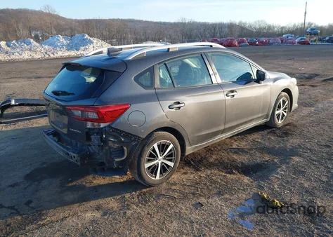2021 Subaru Impreza Premium 5-Door z USA, uszkodzony, nr VIN 4S3GTAD60M3707257